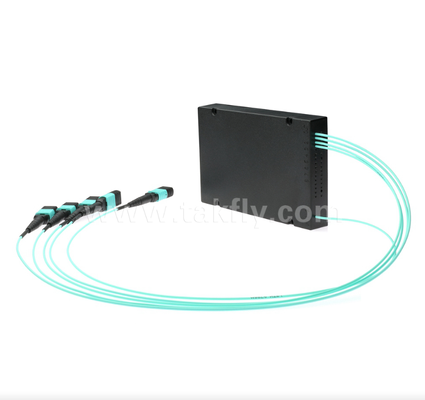 1×4 MPO/MTP OM3 PLC Splitter ¢ Veri Merkezleri için Yüksek Nitelikli Çoklu Fiber Splitter