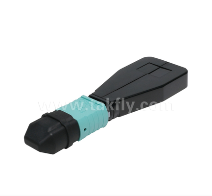 MPO/MTP OM3 Fiber Loopback Modülü ¢ Tek bir MPO konektöründe verici alıcı optik döngüsü