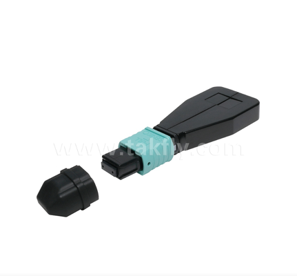 MPO/MTP OM3 Fiber Loopback Modülü ¢ Tek bir MPO konektöründe verici alıcı optik döngüsü