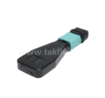 MPO/MTP OM3 Fiber Loopback Modülü ¢ Tek bir MPO konektöründe verici alıcı optik döngüsü