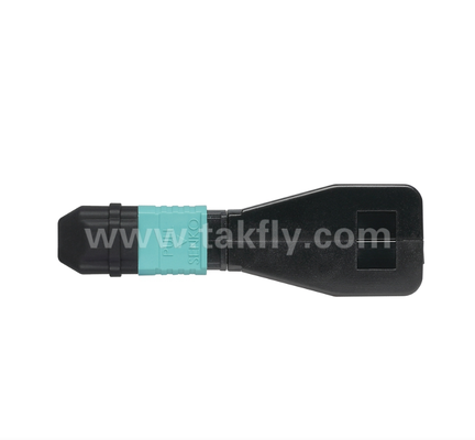 MPO/MTP OM3 Fiber Loopback Modülü ¢ Tek bir MPO konektöründe verici alıcı optik döngüsü