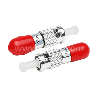 ST Plug Tipi Sabit Attenuator yüksek tekrarlanabilirlik, polarizasyon duyarsızlığı, özelleştirilebilir değerler
