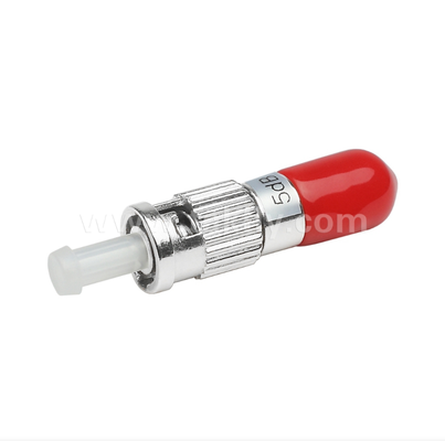 ST Plug Tipi Sabit Attenuator yüksek tekrarlanabilirlik, polarizasyon duyarsızlığı, özelleştirilebilir değerler