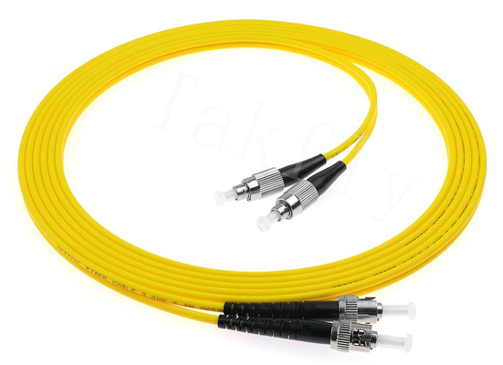 FC'den ST'ye Fiber Optic Patch Kablosu ¢ Duplex/Simplex, Tek mod/Multimod, Karışık ekipman ağları için özel uzunluklar