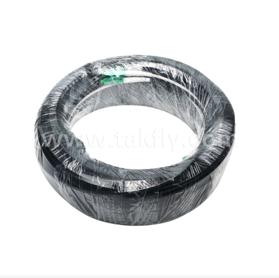 LC/APC Flat Drop Patch Cord - 2 Cor Duplex, önceden bağlantılı, titreşim karşıtı, hızlı FTTH dağıtımı için içeride değerlendirildi.