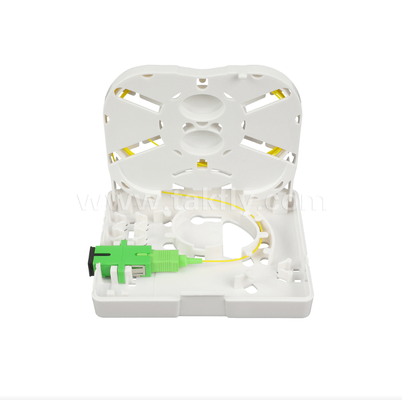 TKS-1806-02GB Fiber Sonlandırma Kutusu - Masa veya Duvar Montajlı, FTTH Son Damla ve Pigtail Sonlandırması İçin İdeal