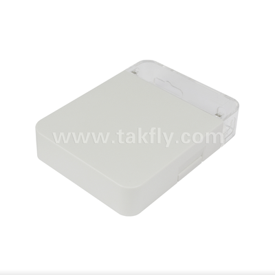 TKS-1806-02W FTTH Fiber Optik Duvar Prizi – Müşteri Tesisleri İçin Kompakt İç Mekan Sonlandırma Kutusu