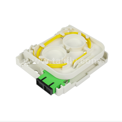 TKS-1806-02W FTTH Fiber Optik Duvar Prizi – Müşteri Tesisleri İçin Kompakt İç Mekan Sonlandırma Kutusu