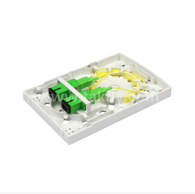 TKS-1806-02F Fiber Duvar Prizi – FTTx Ağları için Besleyici Kablo Sonlandırma Noktası