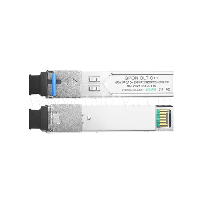 GP4321-3SCDC2x GPON OLT Sınıf C++ SFP Alıcı 2.5G/1.25G, 1490nm DFB, 1310nm APD-TIA, SC/UPC, 32dB+ Bağlantı Bütçesi