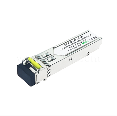 80km SFP BiDi Transceiver – 1.25G/1.063G Dual-Rate, 1490nm DFB, PIN, LC Simplex, Industrial Temperature Available