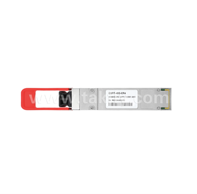 QSFP + 40G ER4 Optik Alıcı 4x10G CWDM, 40km Erişim, APD-TIA, Sıcak Bağlanabilir, RoHS 6 Uyumlu