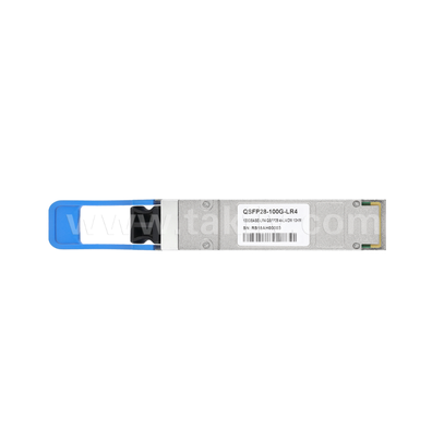 TKQS28-100G-LR4 100Gbps QSFP28 Optik Alıcı-Verici – 10km, 4 LAN-WDM Kanalı (1295.56-1309.14nm), EML Lazer, PIN Alıcı, 100GBASE-LR4 Uyumlu