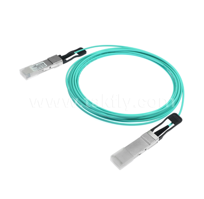 40G QSFP+ Aktif Optik Kablo – 4 Kanallı Tam Çift Yönlü, Lane Başına 11.3Gbps, Düşük Güç Tüketimi, Sıcak Takılabilir