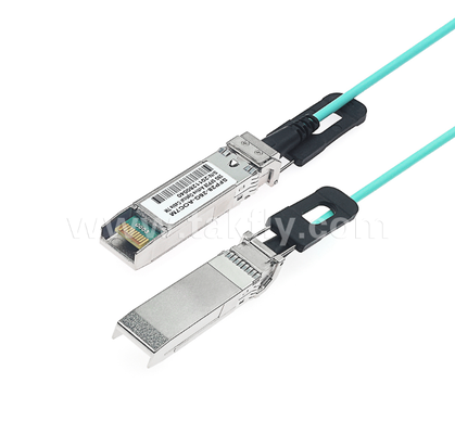 25G SFP28 AOC – Raf Tanıtımı için Maliyet Etkin 25G Kısa Menzilli Fiber Bağlantı