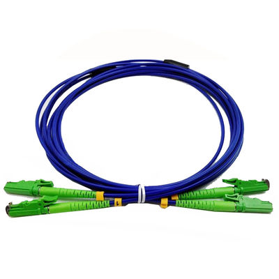 E2K Zırhlı APC Fiber Kablo SM G652D 1310nm Fiber Optik Patch Cord PVC 2.0mm