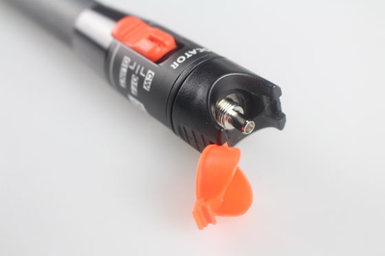 Kalem Tipi Kırmızı Işık Kaynağı VFL Görsel Hata Bulucu 10mW FTTH Fiber Optik Test Cihazı