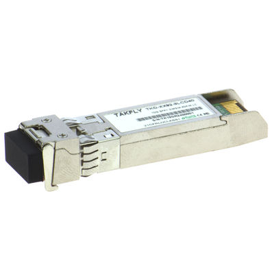 10G DWDM SFP+ Alıcı-Vericiler 40KM 16dB EML C-Band 50GHz 100GHz 200GHz ITU Izgarası
