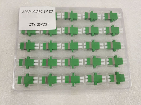 Flanşlı Fiber Optik Adaptörlü LC Dx Sm Fiber Optik Kablo Konnektörleri