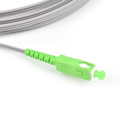 Drop Wire Kablo Yama Kablosu SC APC - SC APC Yama Kabloları Tek Modlu FTTH Düz Fiber Optik