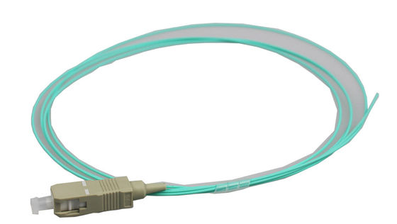 FTTx'de SC UPC Multimode OM3 0.9mm Aqua LSZH Kılıf Fiber Optik Pigtail