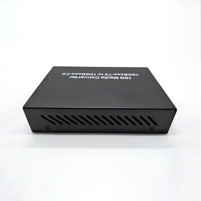 10G SM Tek Modlu Simpex SFP Fiber Optik Yönetilmeyen Medya Dönüştürücü