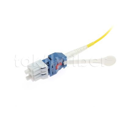 Polarite Döner 2.0mm LC PC Uniboot Duplex Fiber Optic Patch Kablosu G657A1 Ağ için Fiber ile