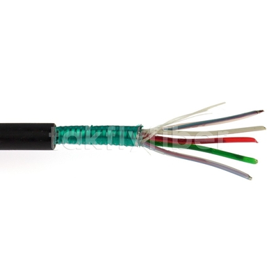 Açık Dağıtım için Yeraltı GYTS Fiber Optik Kablo 12 ila 144 Çekirdek
