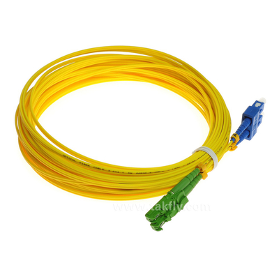 E2000-SC Dubleks Fiber Optik Kablo 5 Metre FTTH Tek Modlu Fiber Optik Kablo