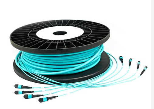 Gigabit Ethernet için Multimode 36 Core Optik Patch Kablo Mpo / Mtp