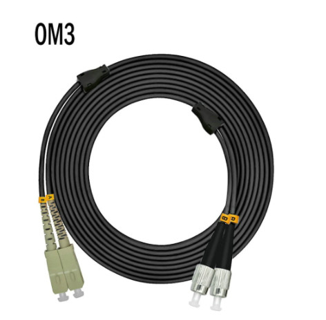 Çok modlu fiber optik yama kablosu, özelleştirilebilir uzunluklar ve &lt;0.3dB düşük ekleme kaybı ile