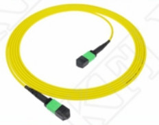2m 7ft MTP Patch Cord Plenum OFNP MPO Patch Cord Kablo 3.0mm MTP 12F APC Kadın Elite
