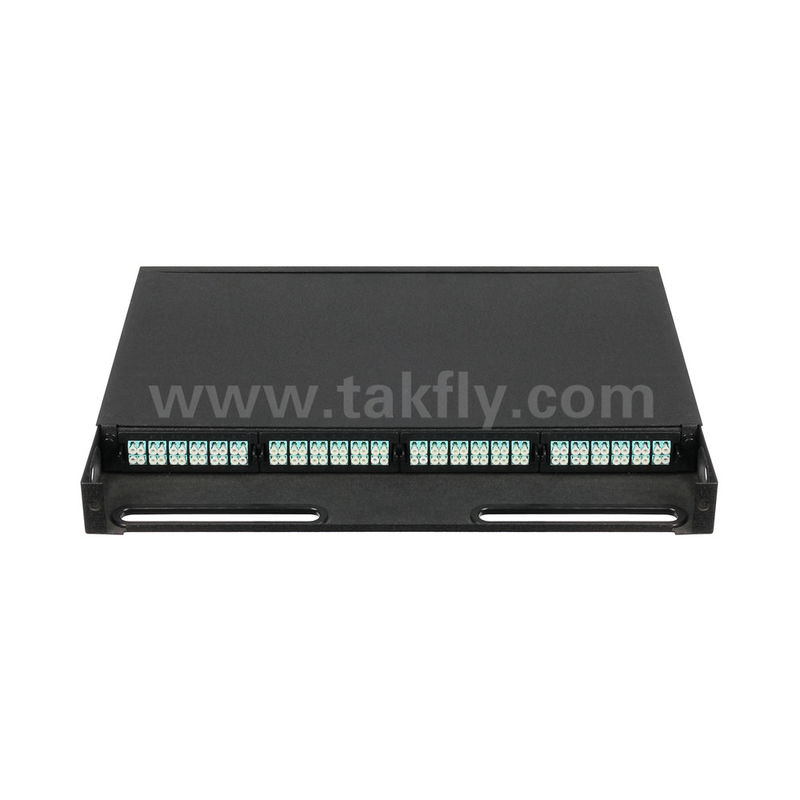 MPO/MTP Patch Panel Yönetimi Kaseti Veri Merkezi FTTX Telecom için Fiber Optic