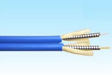 Diametri 4,0*7,0 mm ve bükme yarıçapı 20D/15D olan Dupleks Zırhlı Optik Kablo