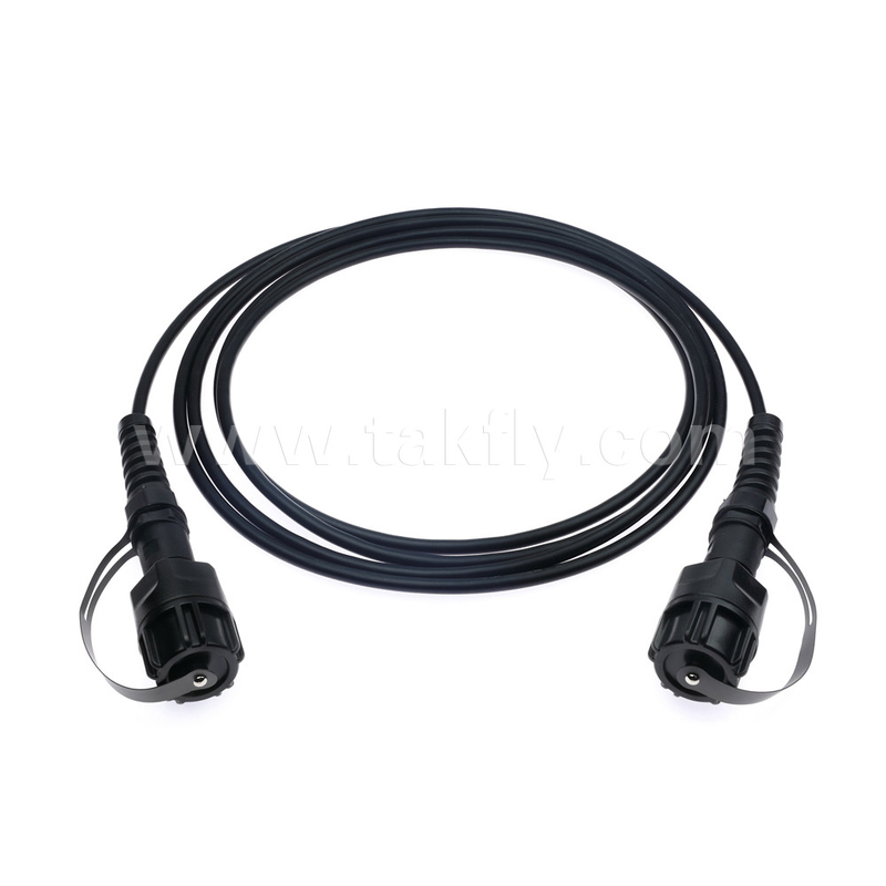 SM/MM MPO Patch Cord MTP Trunk Cable ODVA-MPO/MTP Veri Merkezi FTTX için su geçirmez sıçrayıcı