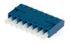 Tek Mod ve Multimod LC 8 Yolu Ağ için Fiber Optic Adaptörü