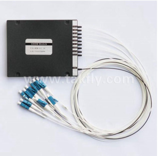 1%TAP 8+1CH CWDM Mux Demux ABS Kutusu 2.0mm 3.0mm LC APC Bağlantısı
