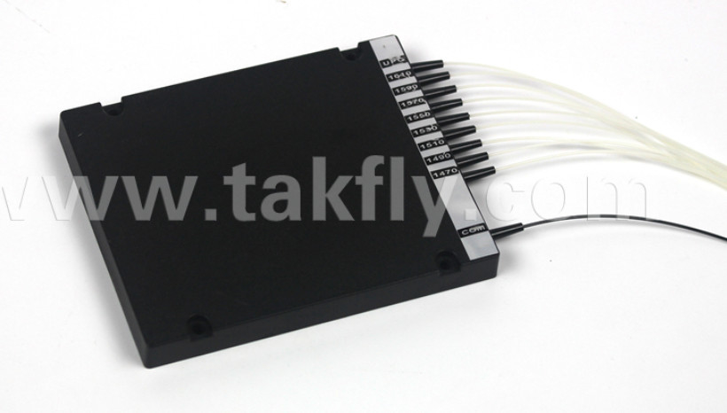 % 1 TAP 11+1CH CWDM Mux Demux ABS Kutusu 2.0mm 3.0mm LC Bağlantısı