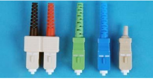 SC Simplex/Duplex Fiber Optic Connector Çoklu parça tipi / Tek parça tipi