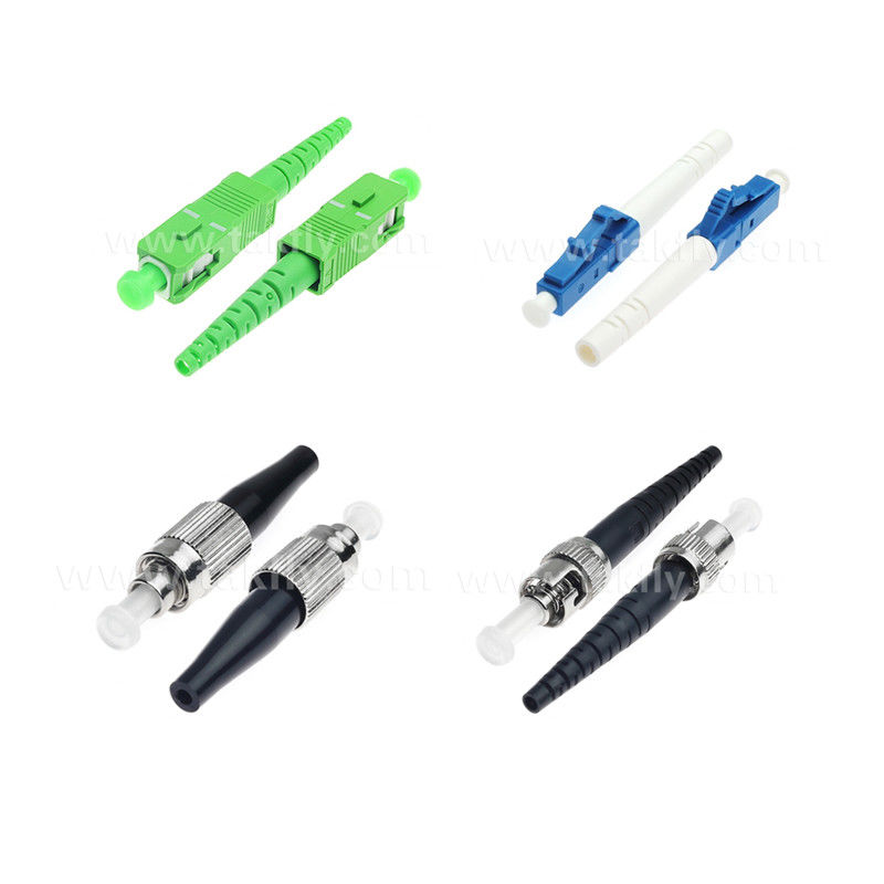 Bağlantı SC/LC/FC/ST/MPO/MTRJ/E2000 UPC/APC Veri Merkezi FTTH için Fiber Optic
