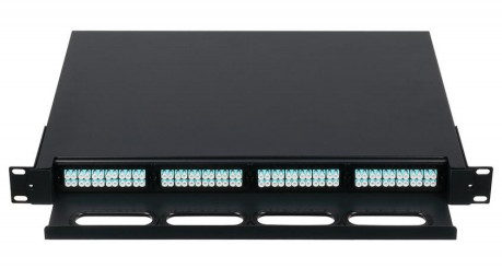 Veritabanı için TK-HRS-1096B Yükseklik 1U MTP MPO Kaseti Patch Panel