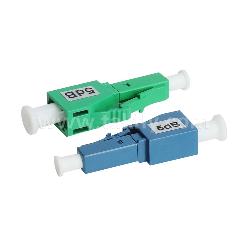 OEM Fiber Optical Attenuator Sabit LC SM/MM UPC/APC Veri Merkezi FTTX için Erkek/Dişi