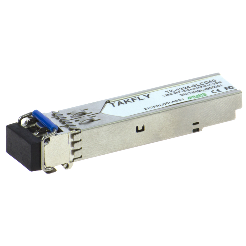 1.25G SFP 1310nm 40KM SMF DDM LC CISCO JUNIPER HUAWEI Uyumlu SFP OPTİK ALİM MODÜLÜ