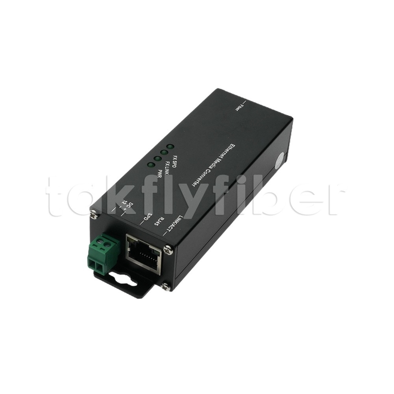 10 100 1000M Mini Tipi Endüstriyel Medya Dönüştürücü Fiber Ethernet Medya Dönüştürücü