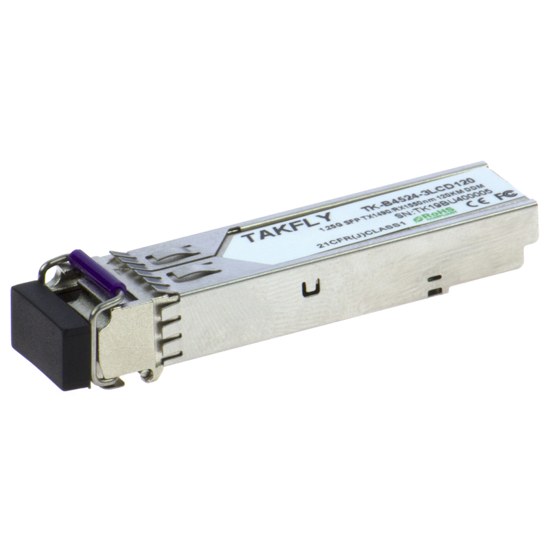 1.25G SFP BIDI Alıcı Tx1490/Rx1550nm 120KM SMF DDM LC CISCO JUNIPER HUAWEI Uyumlu