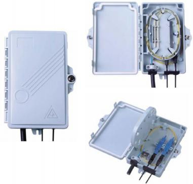 FTTH Fiber Optic Termination Box hem dış hem de iç kullanım için uygundur