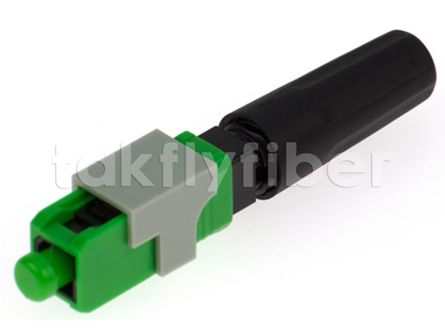 Su geçirmez Tek Mod Hızlı Bağlantı Fiber Bağlantıları Drop Kablo / İç kablo için