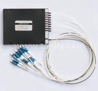 8 CH Düşük Giriş KaybıCWDM Mux Demux ABS Kutusu 2.0mm 3.0mm Bağlantı