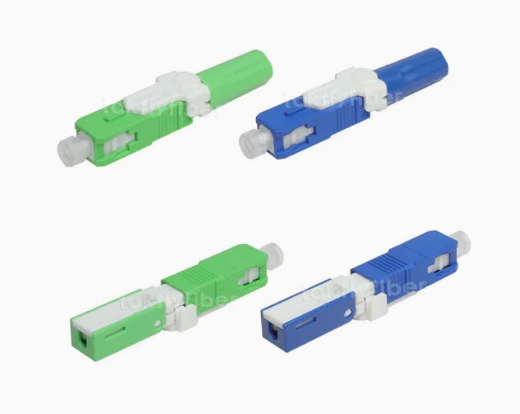 LC Connector Style SC FIBER OPTIC CABLE için hızlı bağlantı