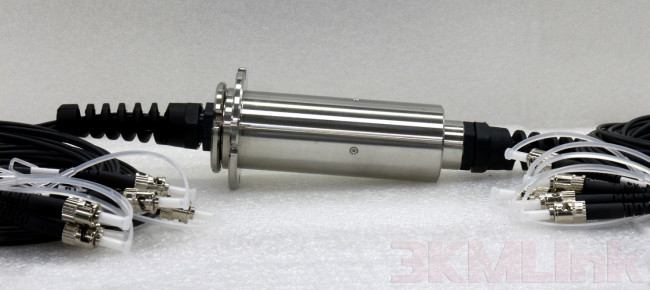OM1/OM2 Fiber Type Ultra-Integrated Multi-Channel Optical Fiber Slip Ring Serisi ve Düşük Intersion Kaybı